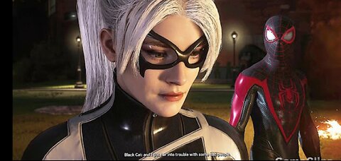 Black Cat Cheating On Spider-Man With Her Girlfriend - Marvel's Spider-Man 2 PS5