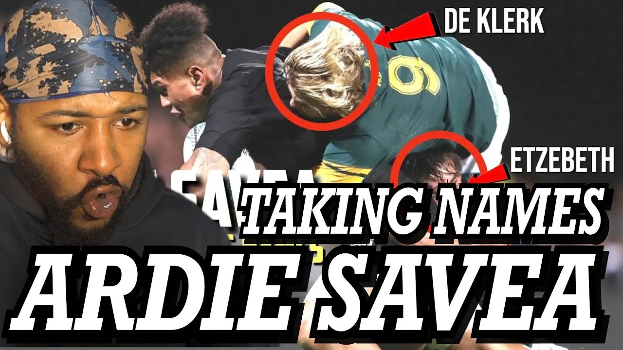 ARDIE SAVEA - TAKING NAMES | REACTION!!!