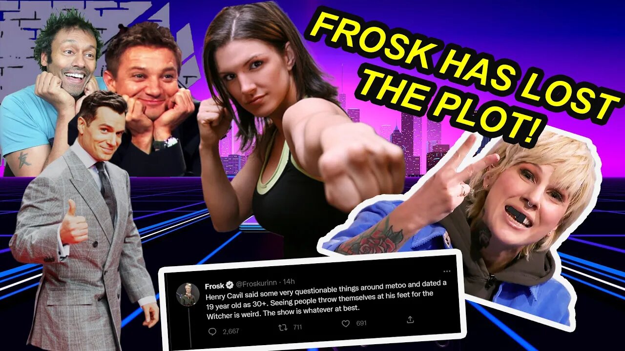 INSUFFERABLE Frosk Incurs Twitter Backlash After CRINGE Takes About Henry Cavill and GINA Carano!