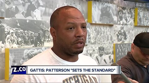 Michigan OC Gattis: Patterson sets the standard