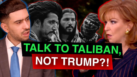 Joy Behar CONFRONTED By Damon For Asserting Media Can Talk to the Taliban But NOT Trump!