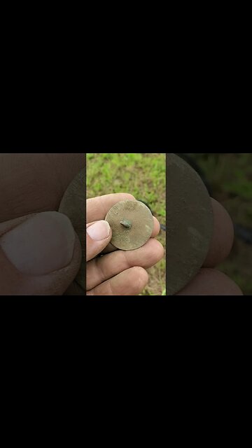dandy button #metaldetecting #shorts