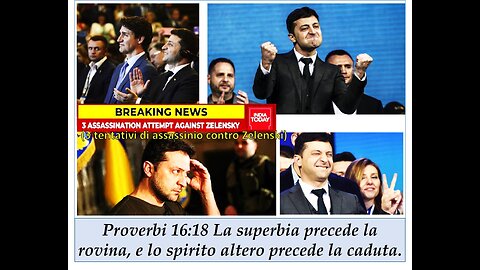 India Today News: «3 tentativi di assassinio contro Zelenski!»