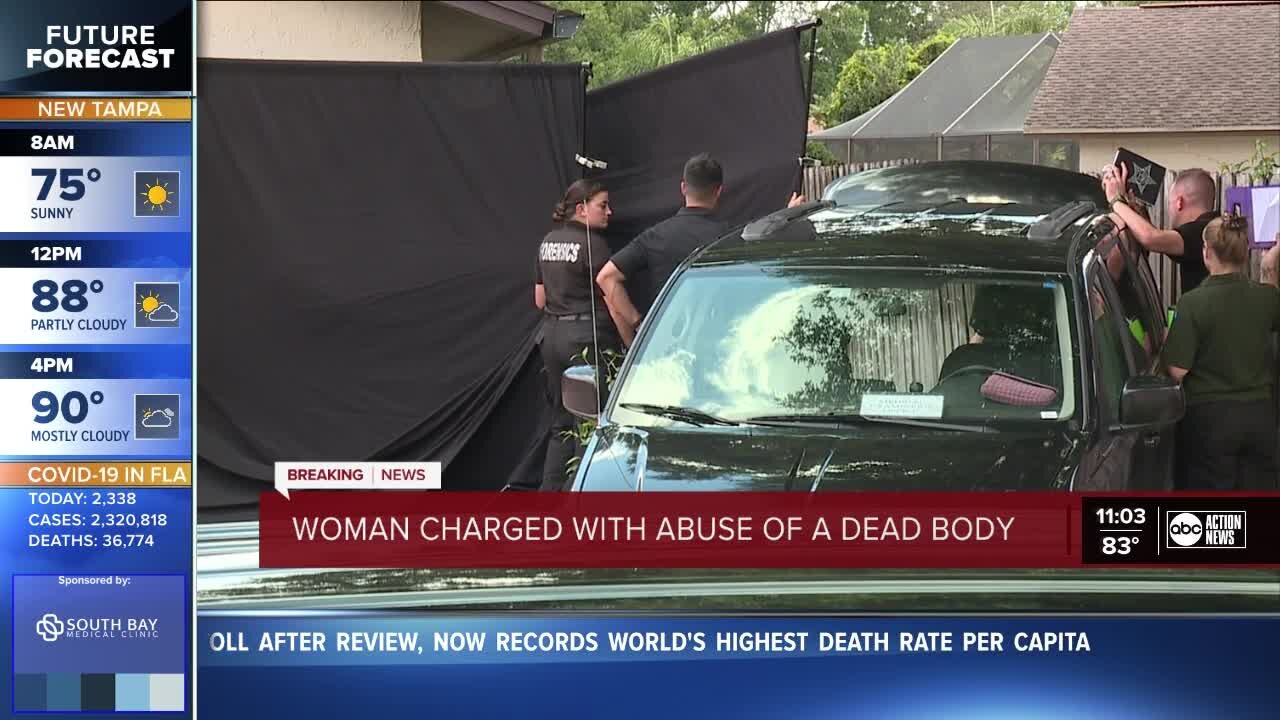 'Relative' charged after Carrollwood woman found dead at her home