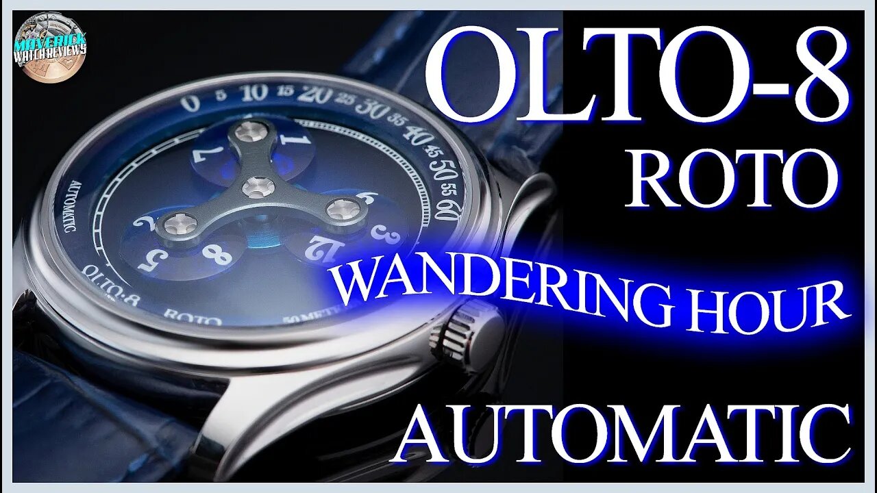 Interesting Way To Tell Time! | Olto-8 Roto Wandering Hour 50m Automatic Unbox & Review