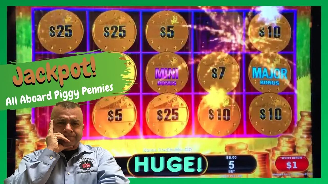 š„Big Win! All Aboard Piggy Pennies Tampa Hardrockš„