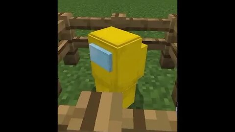 AmongUs In Minecraft! #shorts