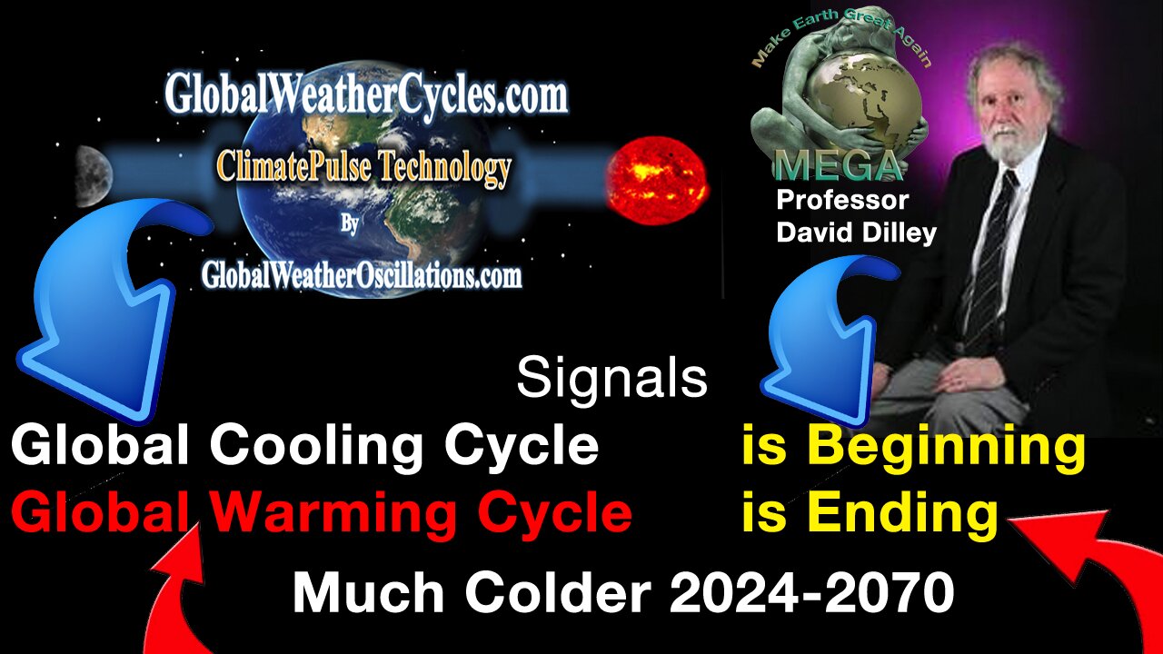 [With Subtitles] Signals - Global Cooling Cycle Beginning - Global Warming Ending - With Link to Article Professor David Dilley Warns WEF’s ‘Net Zero’ Will Destroy Climate by 2030 Below in Description