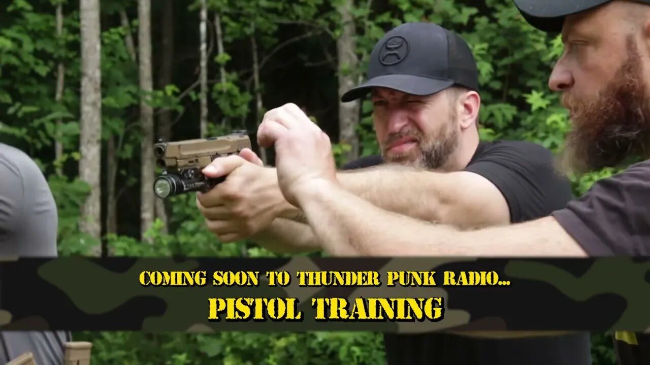 Pistol Training Coming Soon to Thunder Punk Radio!