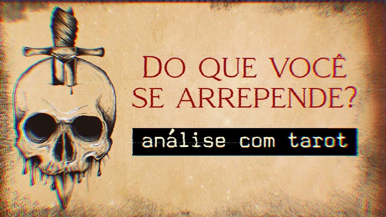 ❤️‍🩹 DO QUE VOCÊ SE ARREPENDE NO MOMENTO? | REFLEXÃO COM TAROT