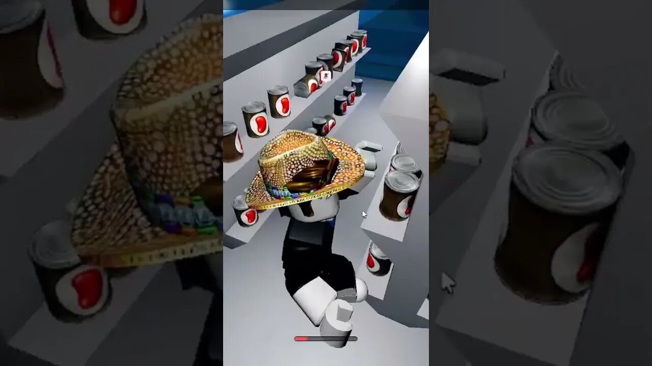 It Goes DOWN In The Bean Store #gaming #roblox #horrifichousing