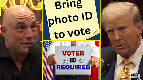 What's The REAL Reason Democrats Don't Want Voter ID? | Joe Rogan & Donald Trump