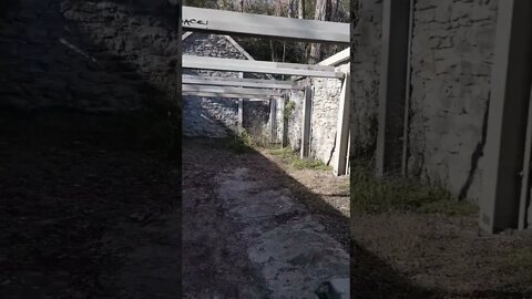 Abandoned industry dots the landscape of this public park in Richmond, Virginia