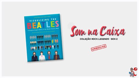 Unboxing Clube Som Na Caixa (Rock Legends) - Box 2 | Pitadas do Sal @Editora Belas Letras