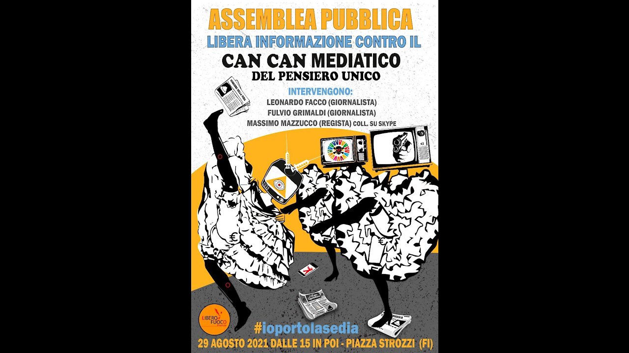 CAN CAN MEDIATICO DEL PENSIERO UNICO