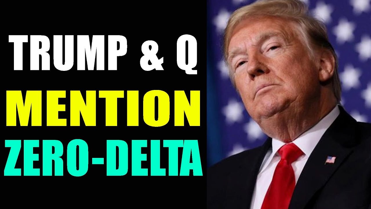 EMERGENCY ALARM! TRUMP & Q MENTION ZERO-DELTA! BIDEN DECLARES CODIFY ROE V WADE - TRUMP NEWS