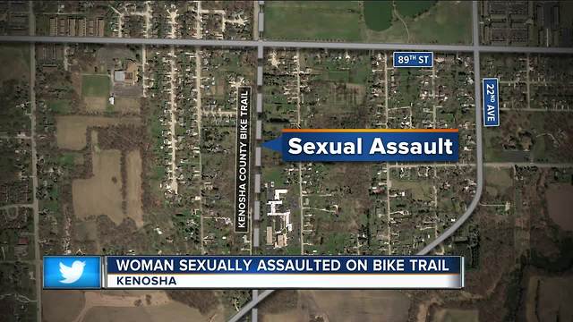 Kenosha County Sheriff looking for bike trail sexual assaulter