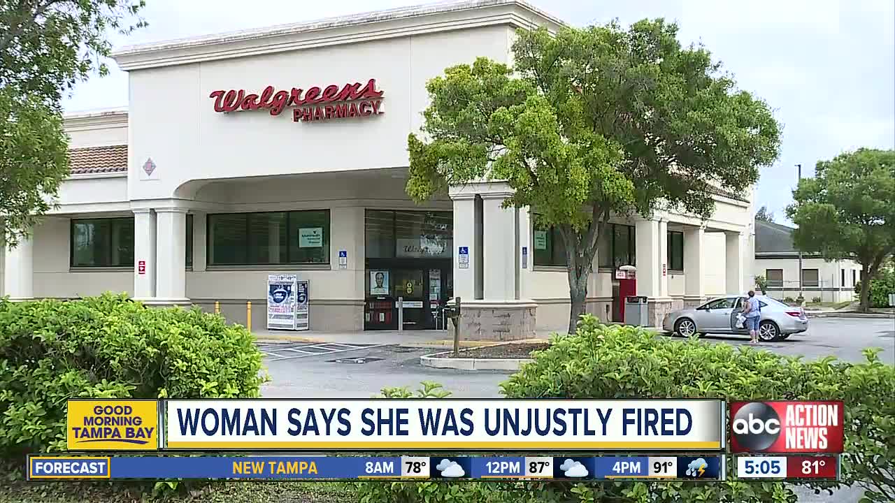 Woman says Walgreens fired her for handling bad customer