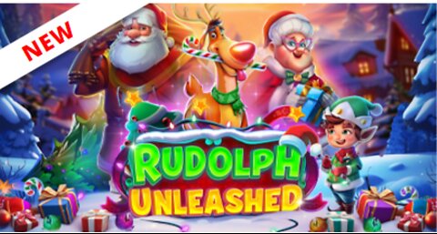 Round 2 Testing out the new slot Rudolph Unleashed .GOOD OR BAD You Tell me!