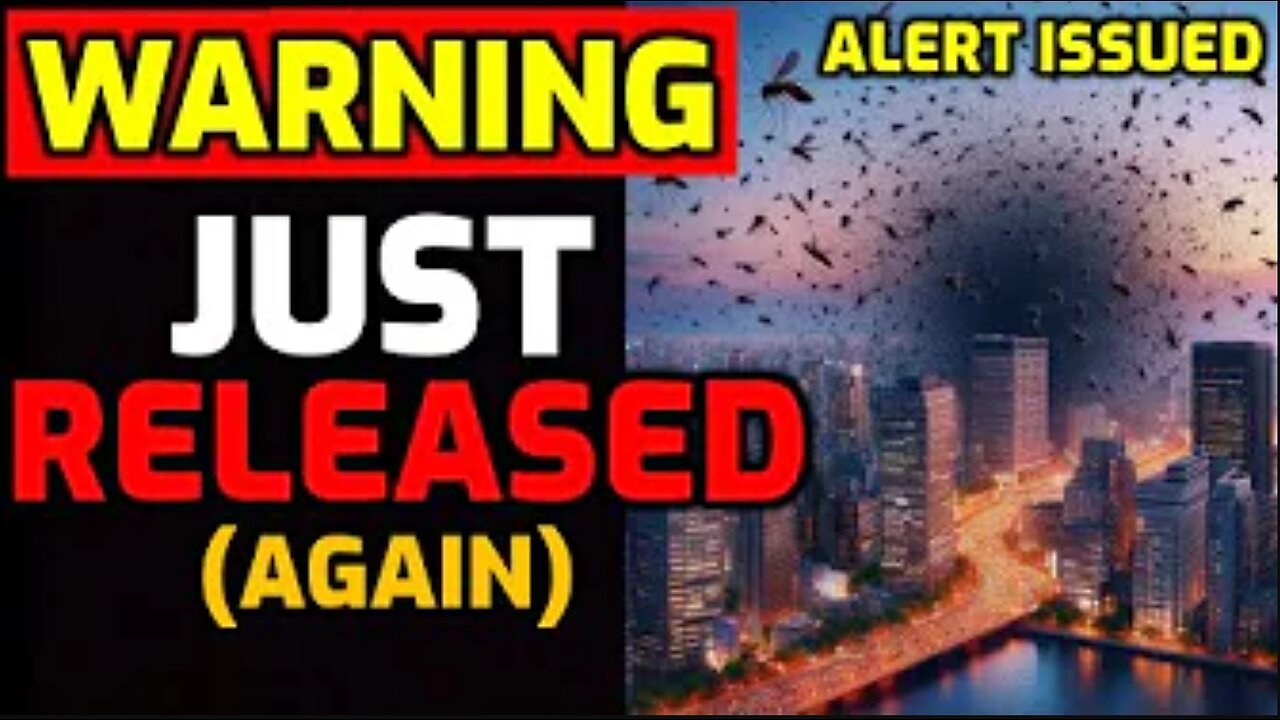 WARNING!! JUST RELEASED INTO THE AIR!! - ALERT ISSUED