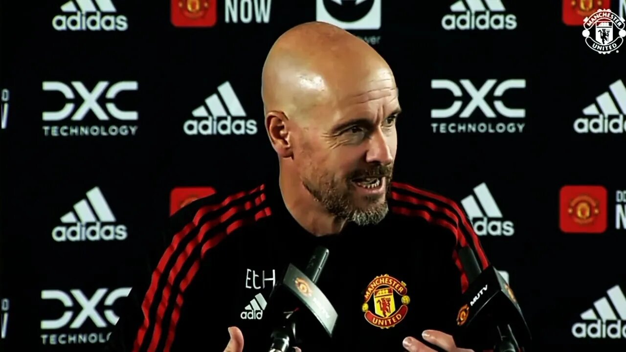 TEN HAG'S DERBY PRESS CONFERENCE 💯💯