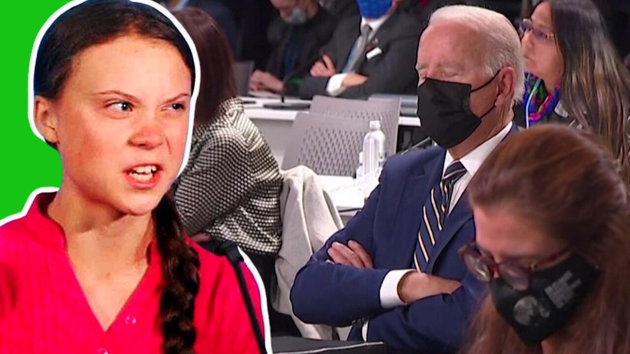 Biden Falls Asleep, Rambles at the UN Climate Conference!!!