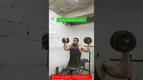 Ombros Maiores treino pesado