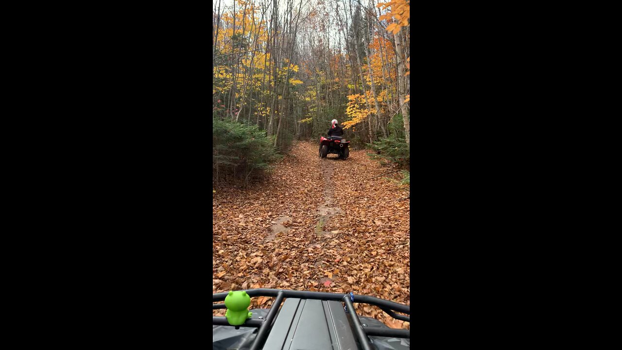 ATV trail on PEI 2021 fall