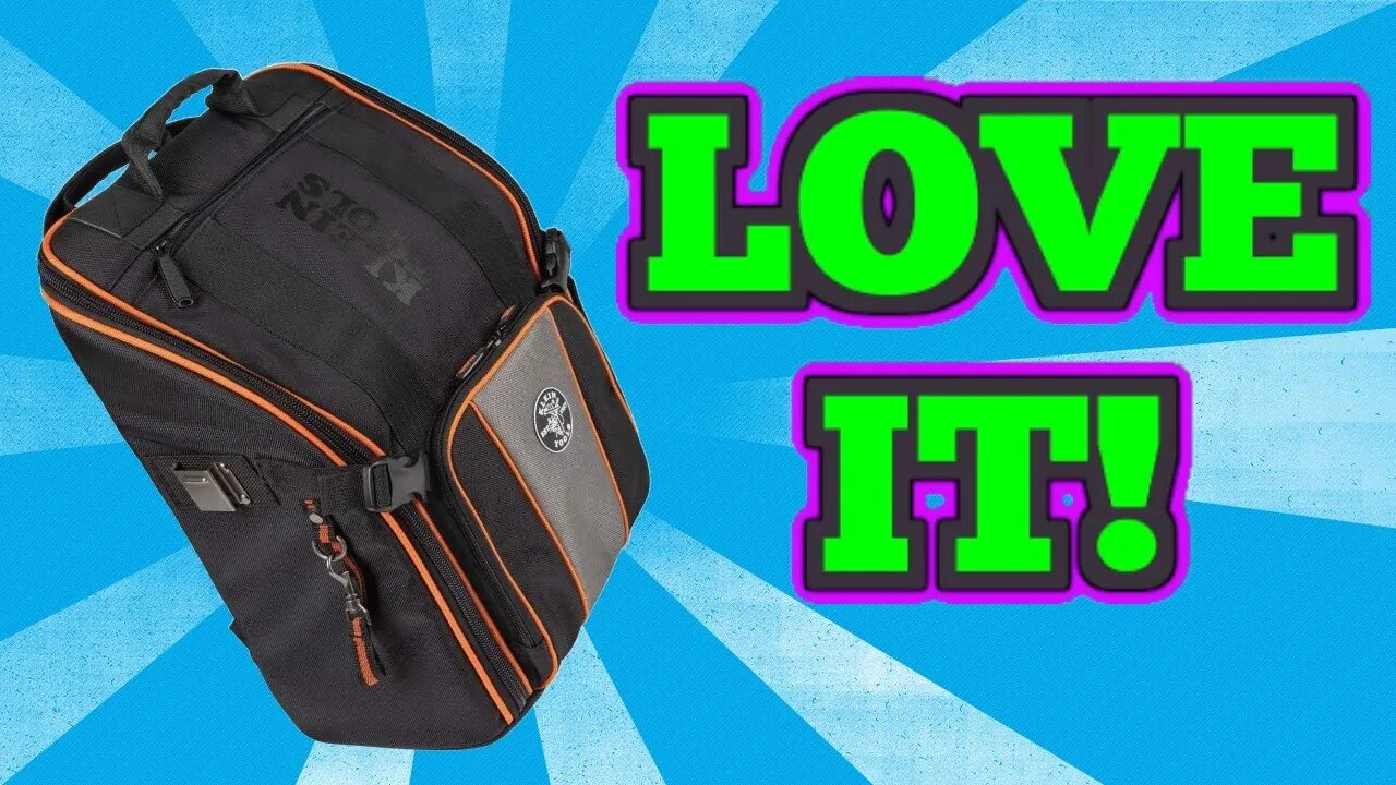 This Klein Tools Back Pack Is Full Of Amazing Features!