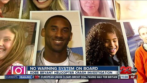 No warning system on Kobe Bryant helicopter