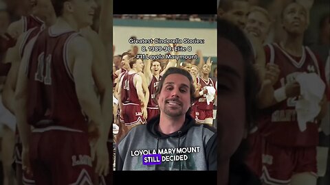 Loyola Marymount Greatest Cinderella Story? #shorts