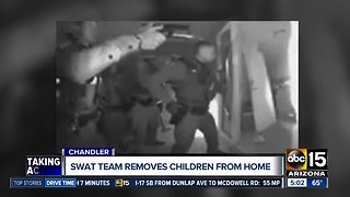 SWAT team removes children from home