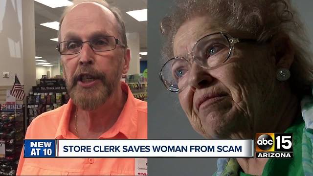 CVS clerk in Buckeye saves Valley grandmother from phone scam