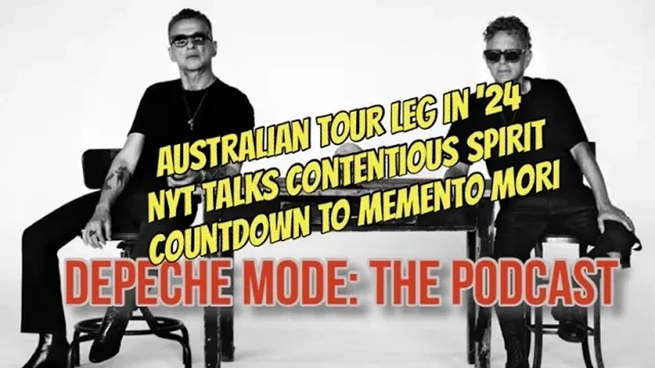 Depeche Mode: The Podcast (BONUS) 4 Days to Memento MorI