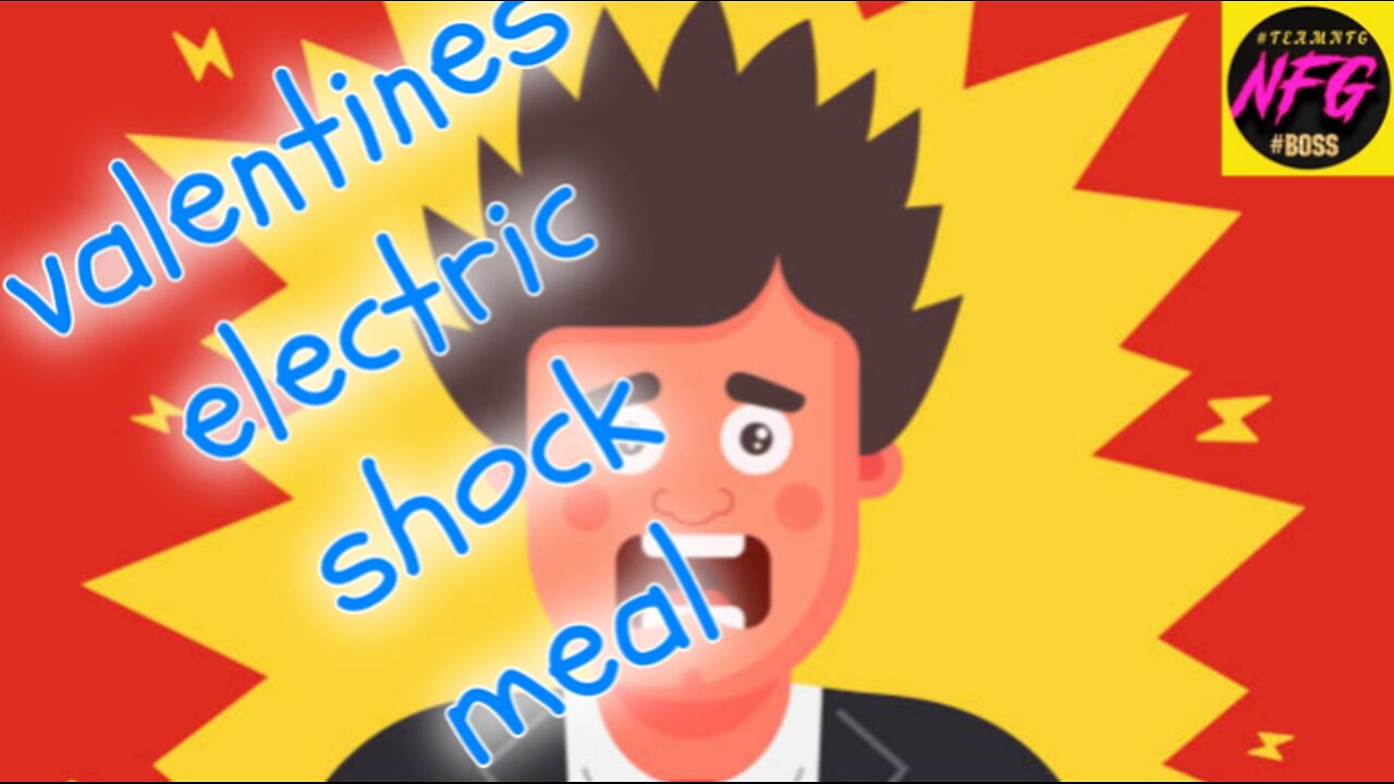 Valentine's electric shock meal #funny #comedy