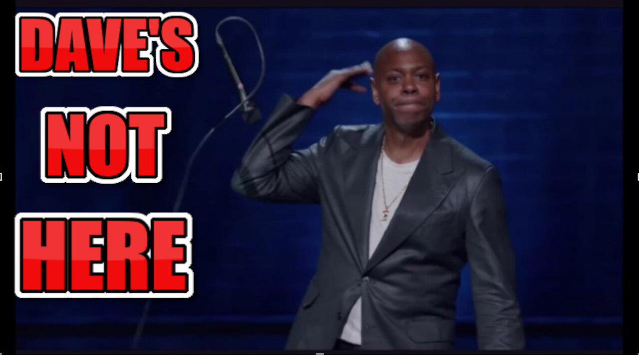 Dave Chappelle is not Phobic he's an Awesome Comedian