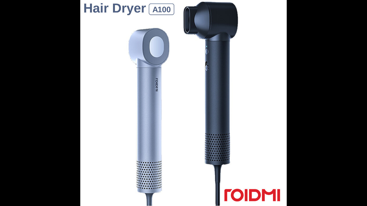 Roidmi A100 Hair Dryer Portable Anion Nano Hair Care Hair Dryer For Home Travel