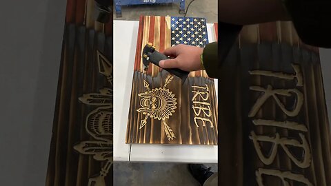 Workin them details in 🔥 #laser #cnc #military #usa