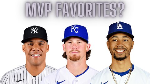 Top 3 for AL and MVP at quarter-way mark of MLB season