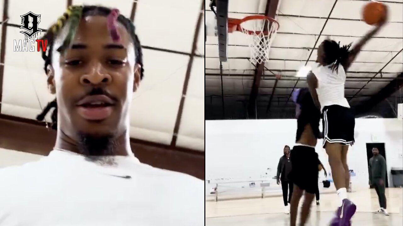 Ja Morant Returns To IG Live For The 1st Time Since Being Suspended By The NBA!