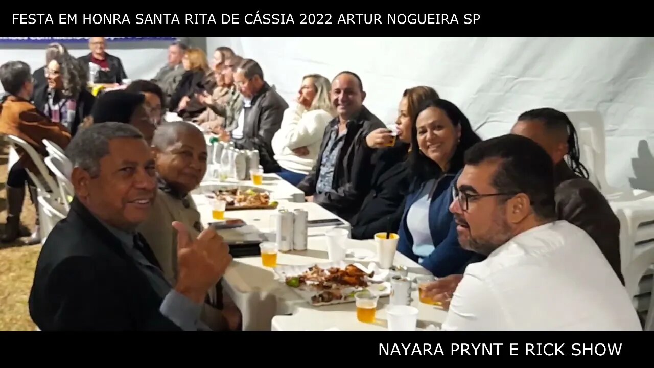 FESTA EM HONRA SANTA RITA DE CÁSSIA 2022 ARTUR NOGUEIRA