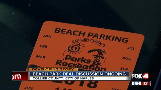 City, county at an impasse over beach parking money