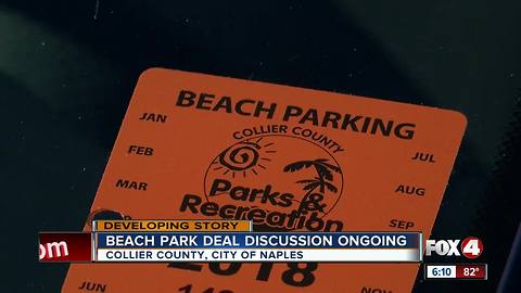 City, county at an impasse over beach parking money