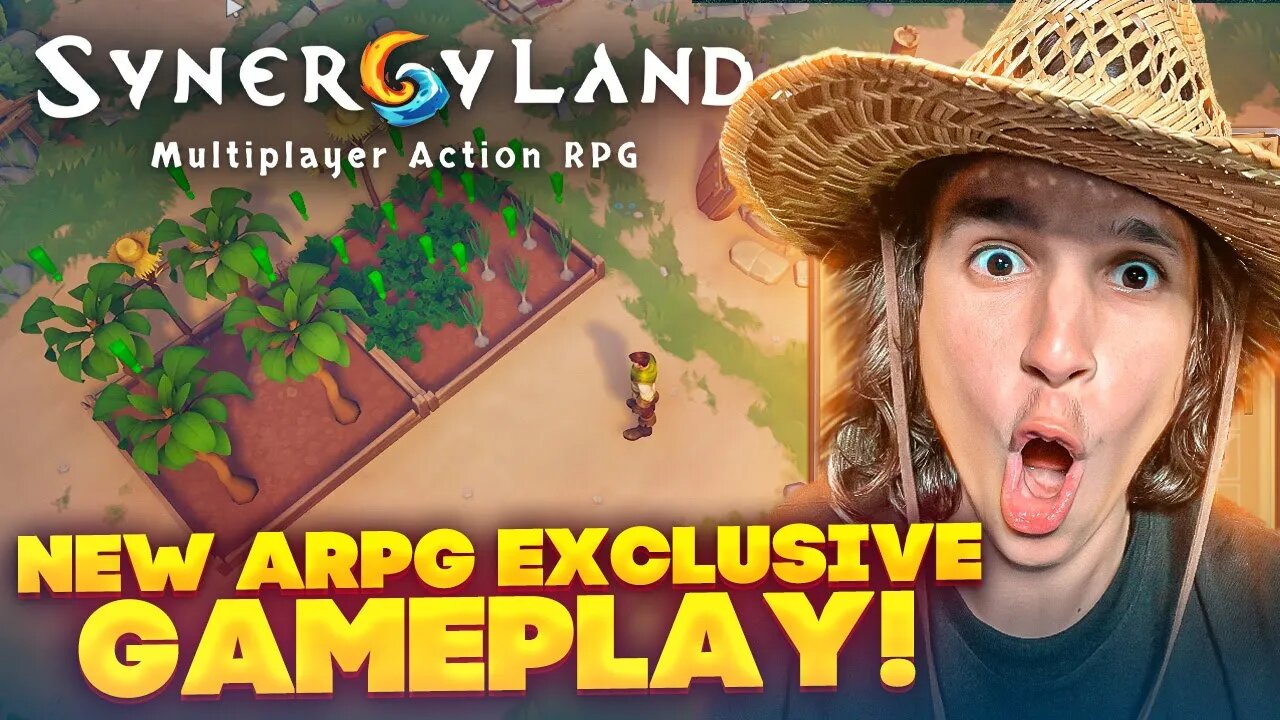 Synergy Land - First Look Private Gameplay | ARPG with Farming sim