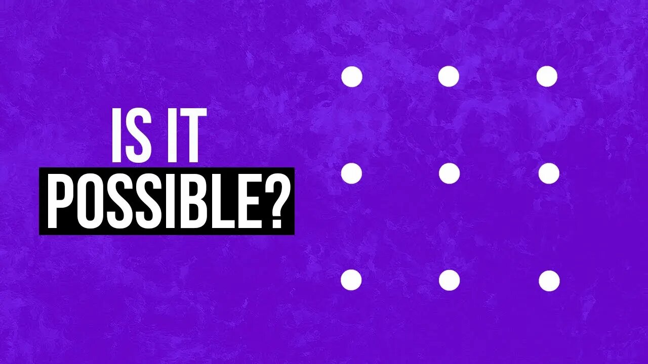 Is it possible? Simple questions, not so simple solutions