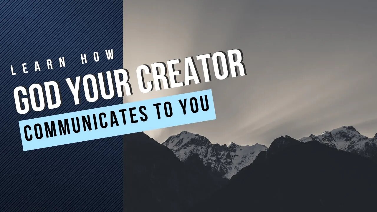 How God Speaks to Us (Part 3)