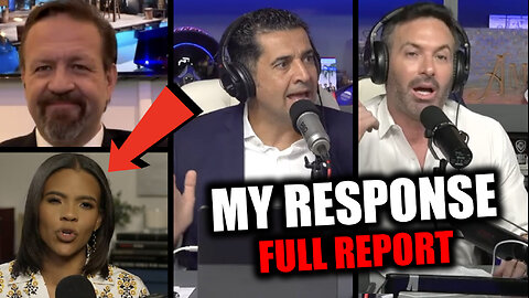 Sebastian Gorka Smears Candace Owens After Suspension & My Response To PBD & Adam On Anti-Semitism