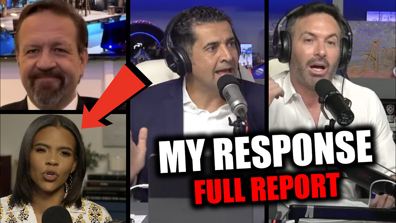 Sebastian Gorka Smears Candace Owens After Suspension & My Response To PBD & Adam On Anti-Semitism