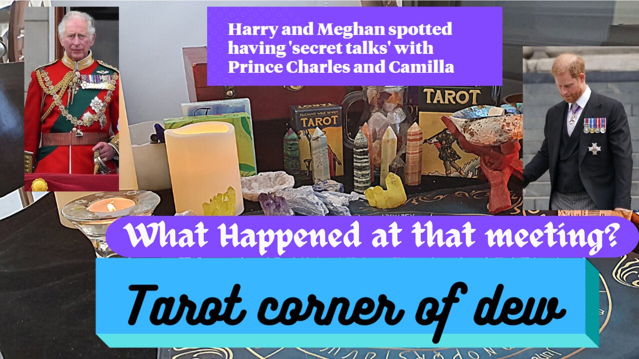 Prince Charles and Harry had a "secret" meeting in clarence house..