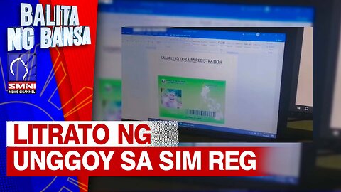 Pekeng ID na may litrato ng unggoy, posibleng makapag-register ng SIM